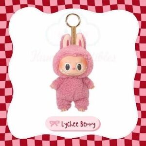 Pop Mart Labubu Exciting Macaroon The Monsters Lychee Berry Plush AUTHENTIC